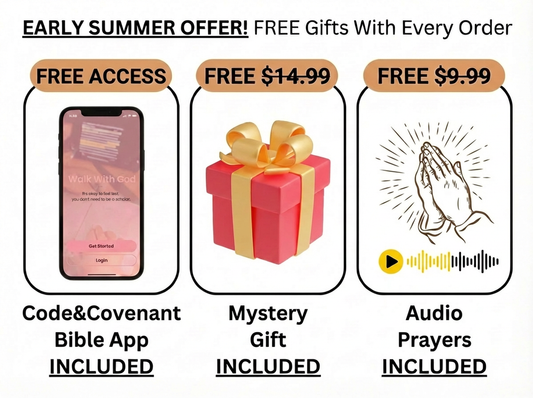 Code & Covenant Bible App Access, Audio Prayers, Study Plan